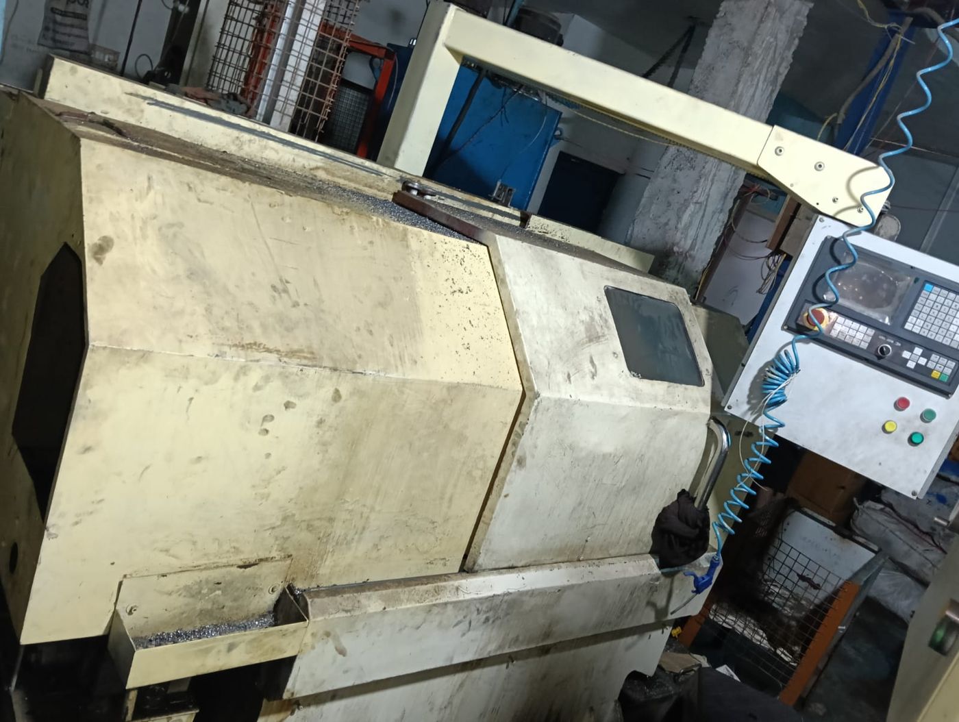 CNC lathe with Siemens control at FutureTech Faridabad
