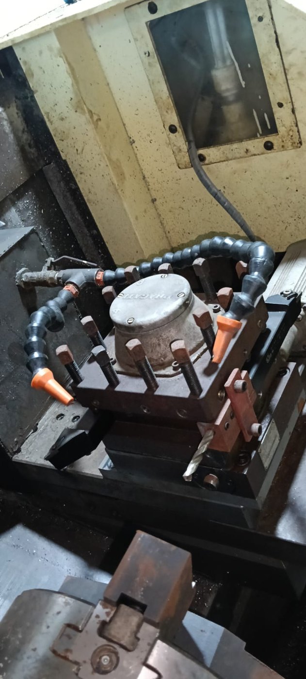 Tool and fixture setup on the CNC lathe