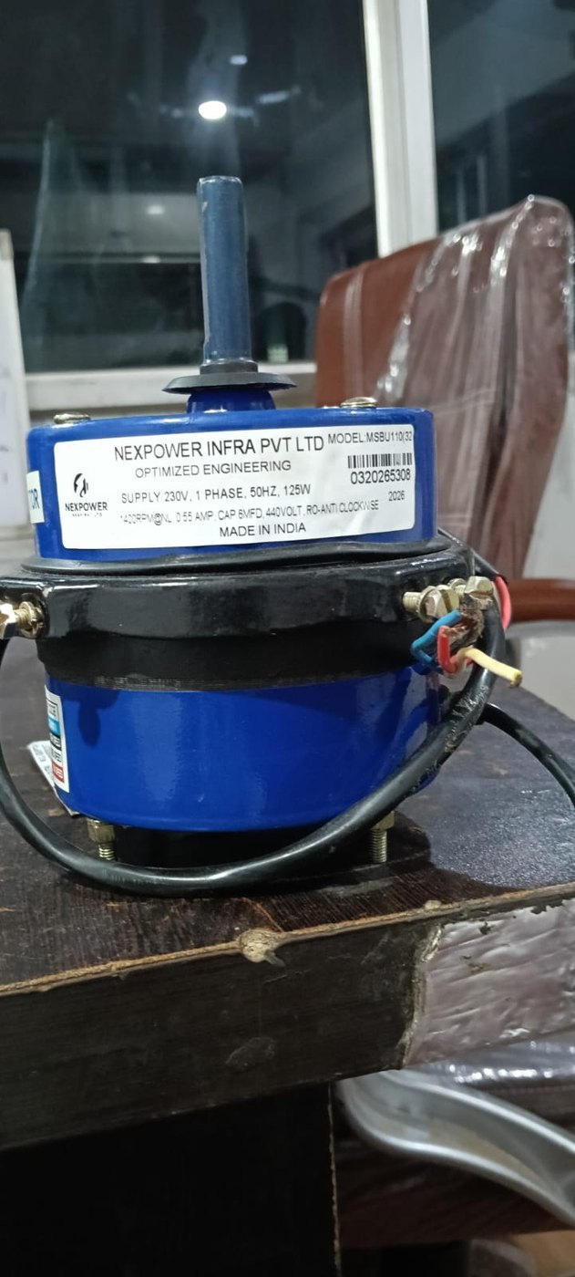 110 dia cooler motor with terminal block