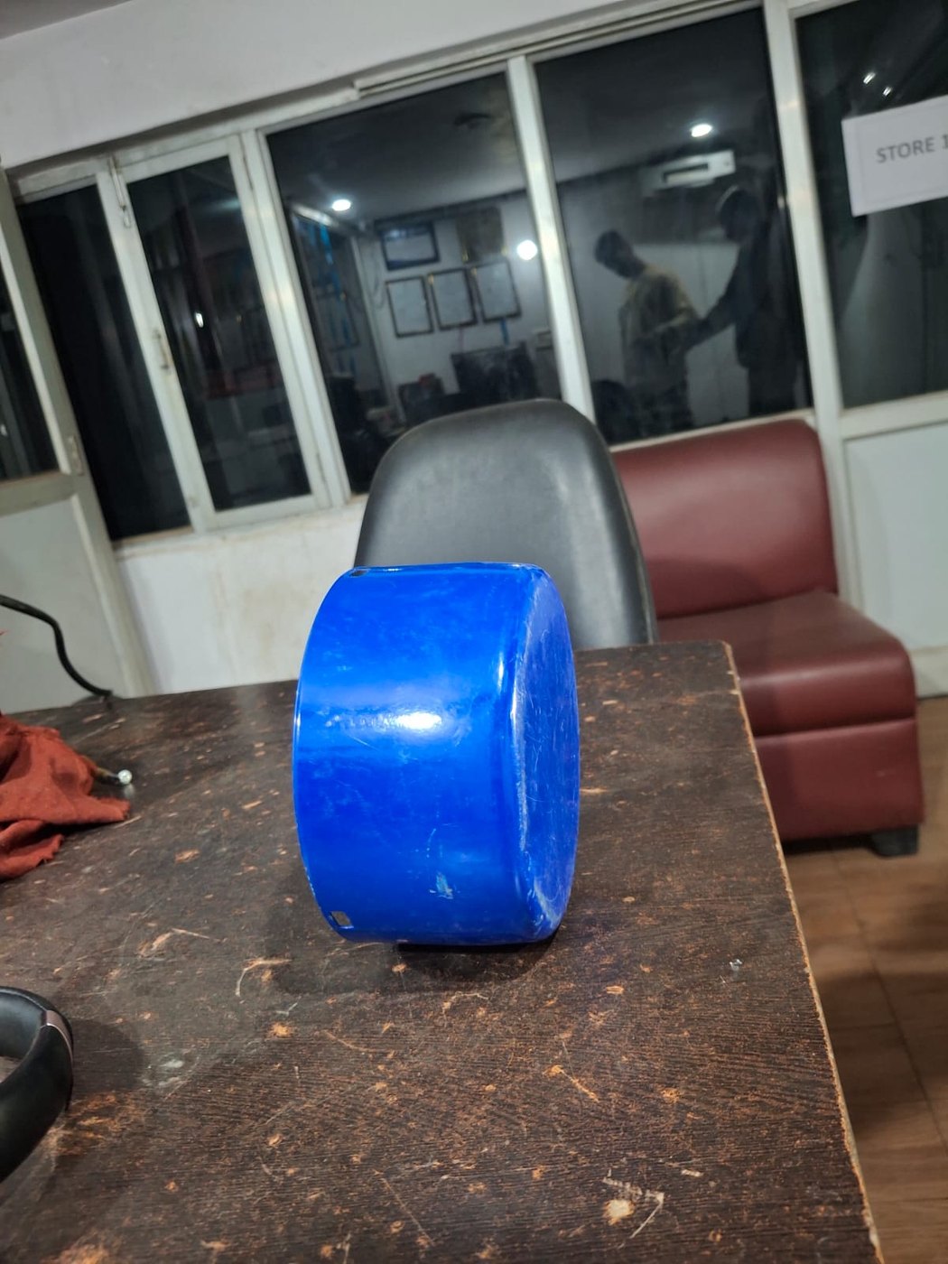 Cuppa for cooler motor assembly