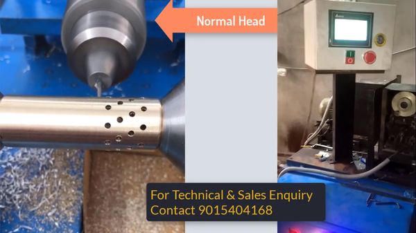 ball cage drilling head operation