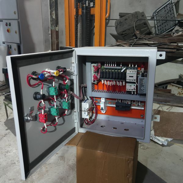 Relay logic converted to PLC